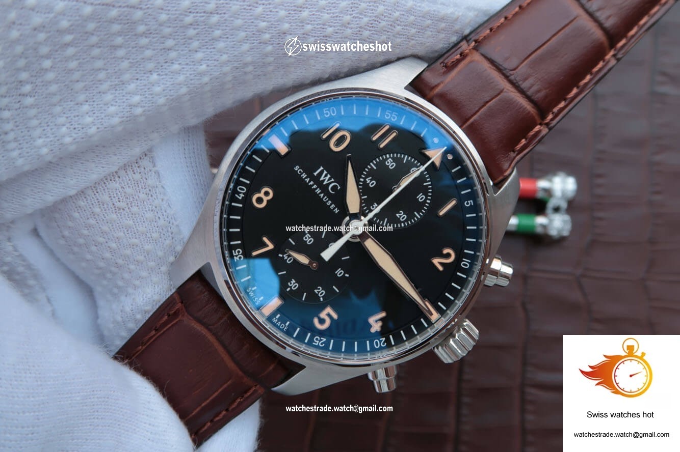 IWC Pilot IW387808 ZF Factory Stainless Steel 3