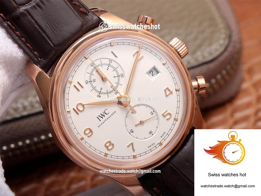 IWC Portugieser IW390301 ZF Factory Rose Gold 3