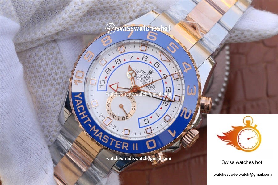 Rolex Yacht-Master M116681-0002 JF Factory White Dial 3