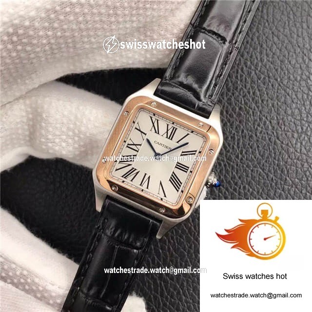 Cartier Santos W2SA0012 Ladies Silver Dial 3