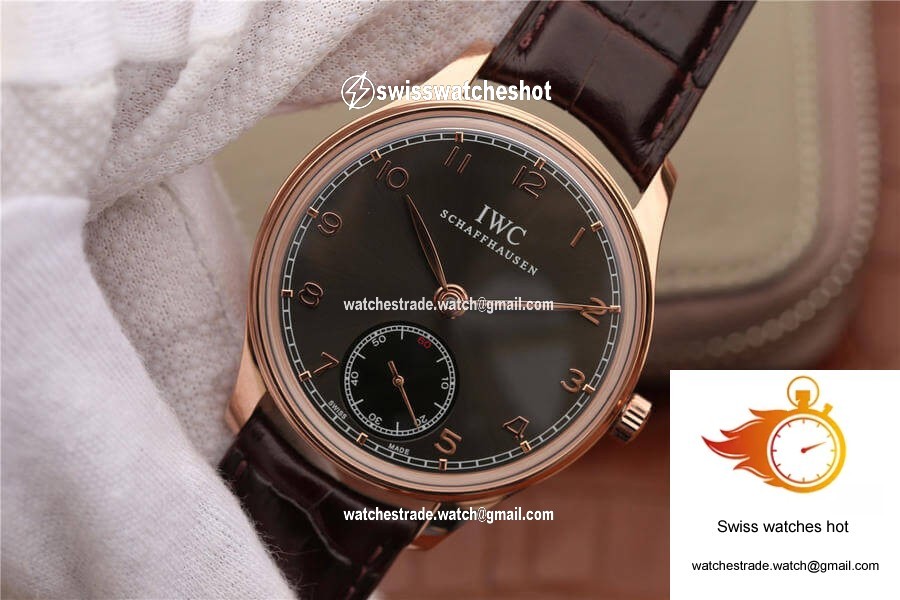 IWC Portuguese IW545406 ZF Factory Brown Dial 3