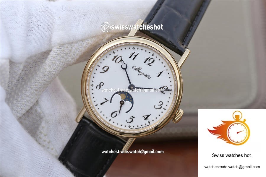 Breguet Classique Moonphase 9087BB/29/964 TW Factory Yellow Gold 3
