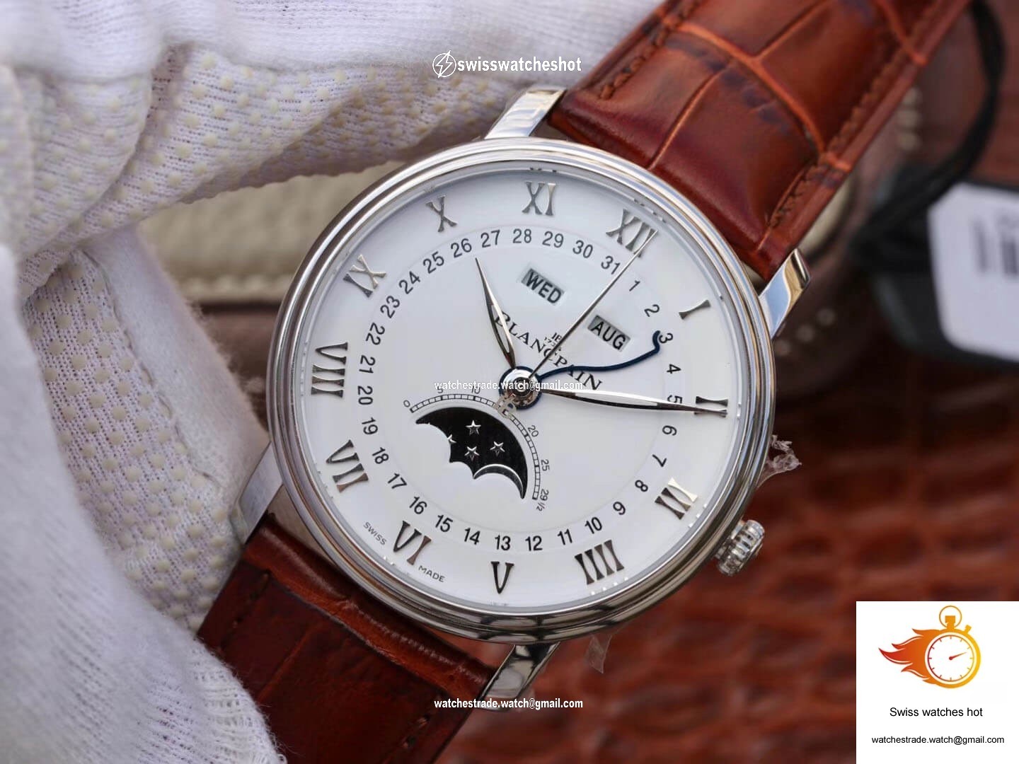 Blancpain Villeret 6654 OM Factory V2 White Dial 3