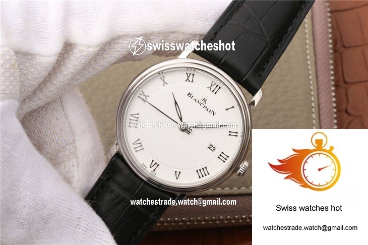 Blancpain Villeret 6651-1127-55B ZF Factory White Dial 3
