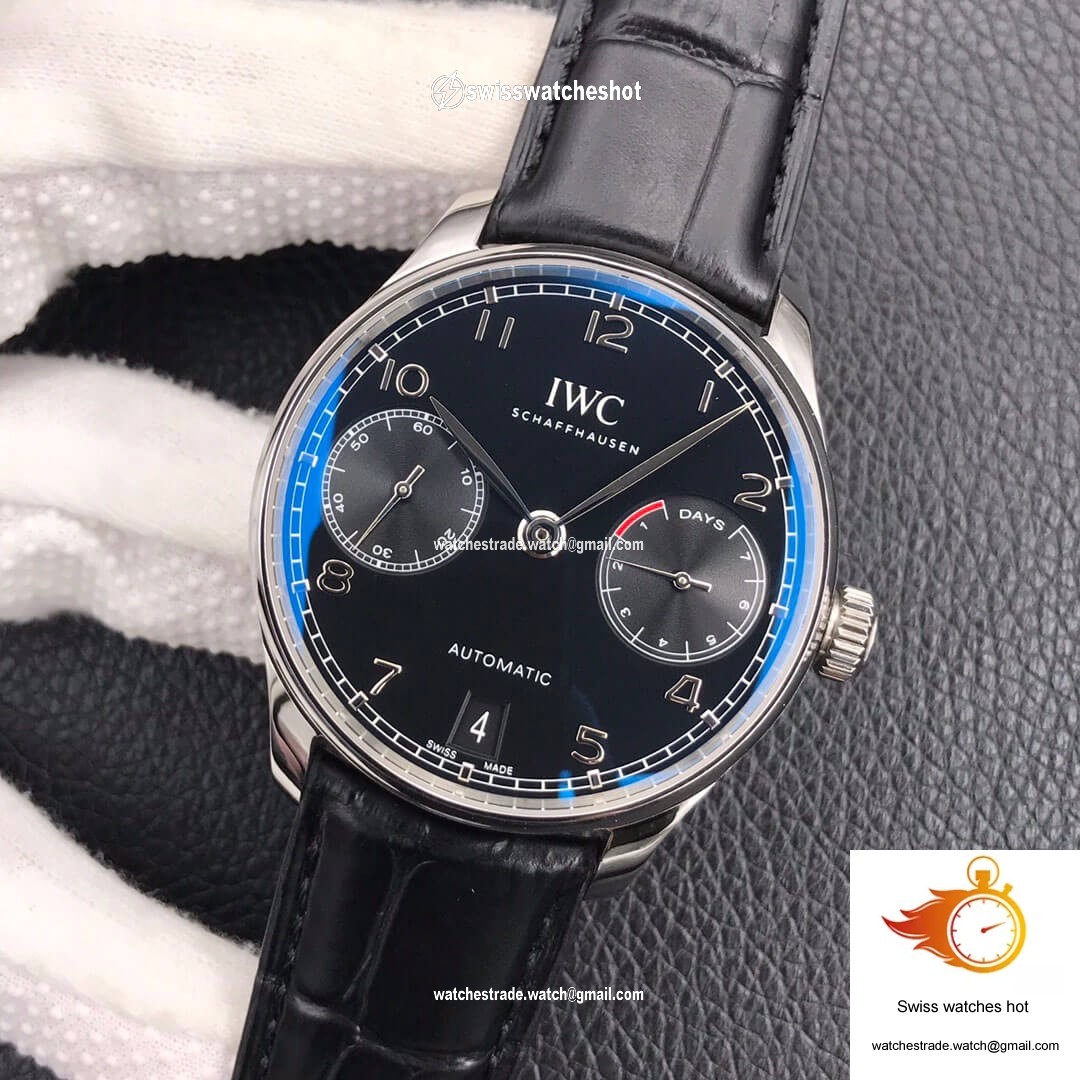 IWC Portugieser IW500109 ZF Factory Black Dial 3