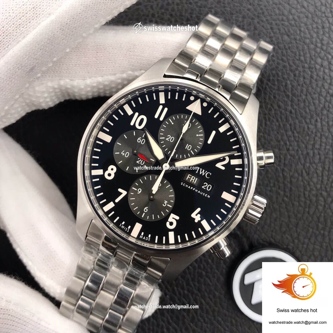 IWC Pilot IW377710 ZF Factory Black Dial 3