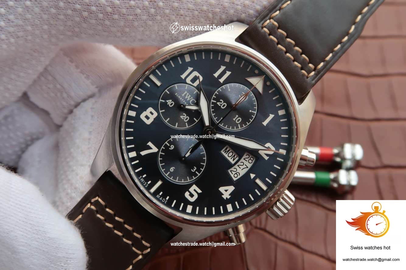 IWC Pilot IW377706 ZF Factory Blue Dial 3