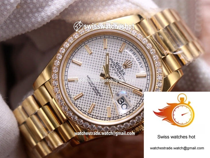 Rolex Day-Date M228348RBR-0005 EW Factory Silver Dial 3