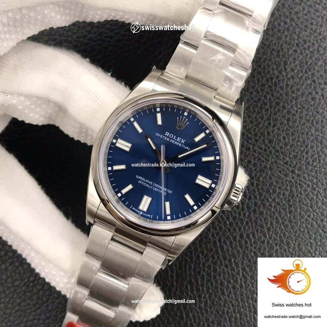 Rolex Oyster Perpetual M126000-0003 36MM EW Factory Blue Dial 3