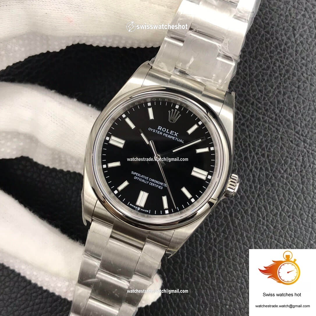 Rolex Oyster Perpetual M126000-0002 36MM EW Factory Black Dial 3