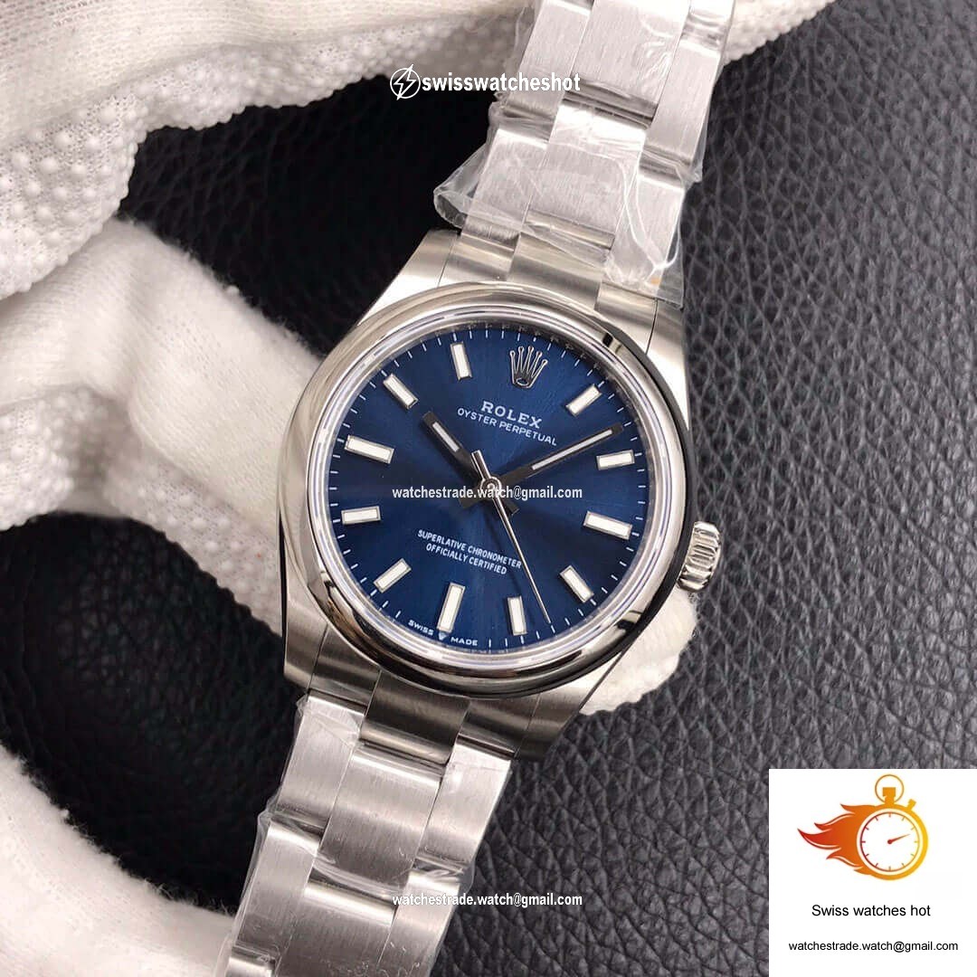 Rolex Oyster Perpetual M277200-0003 31MM EW Factory Blue Dial 3