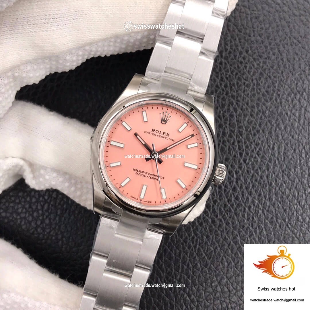 Rolex Oyster Perpetual M277200-0004 31MM EW Factory Pink Dial 3