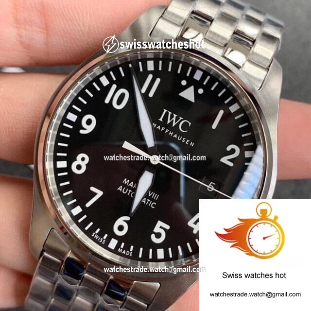 IWC Pilot IW327011 V7 Factory Black Dial 3