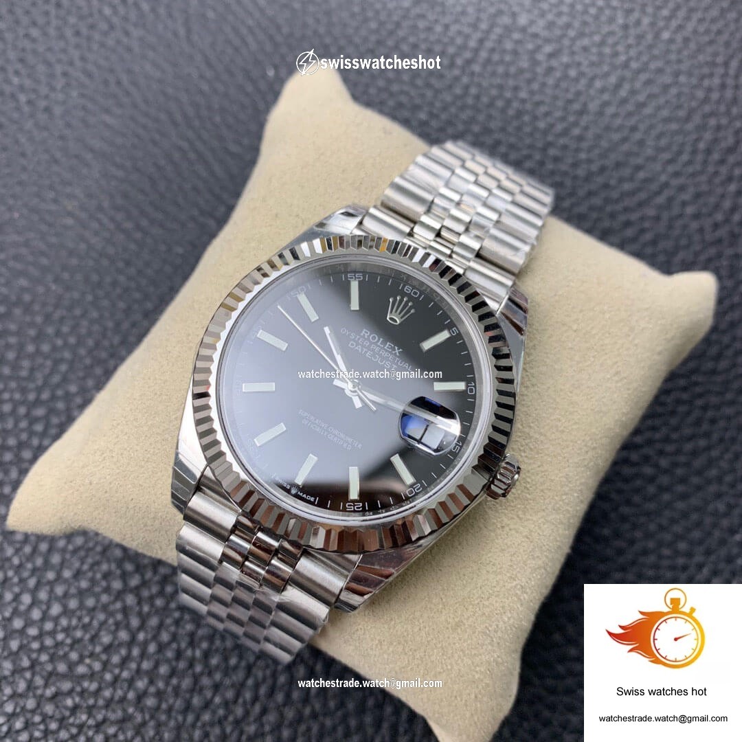 Rolex Datejust M126334-0018 EW Factory Black Dial 3