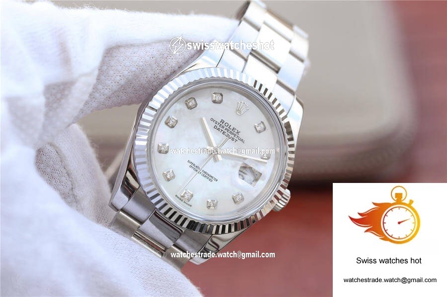Rolex Datejust M126334-0019 EW Factory Mother-Of-Pearl Dial 3