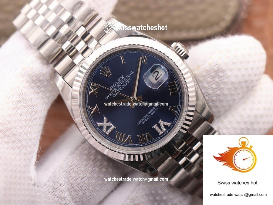Rolex Datejust 126234 EW Factory Blue Dial 3