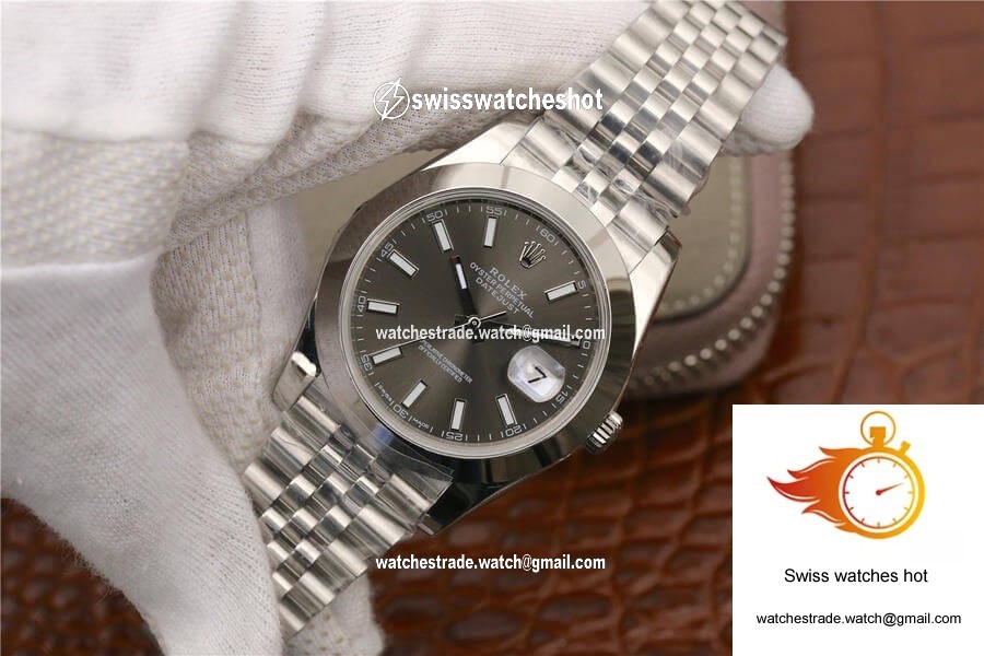 Rolex Datejust M126300-0008 EW Factory Grey Dial 3