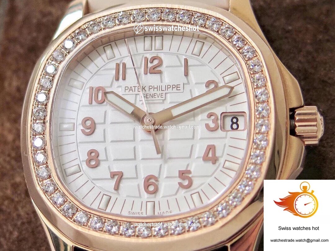 Patek Philippe Aquanaut 5268/200R-001 PPF Factory White Dial 3