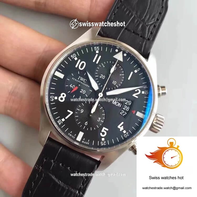 IWC Pilot IW37777 ZF Factory Black Dial 3