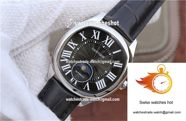 Drive De Cartier Moonphase WGNM0009 Black Dial 3