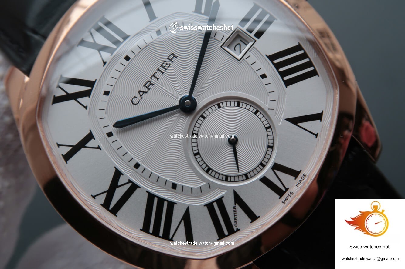 Drive De Cartier WGNM0003 V6 Factory Silver Dial 3