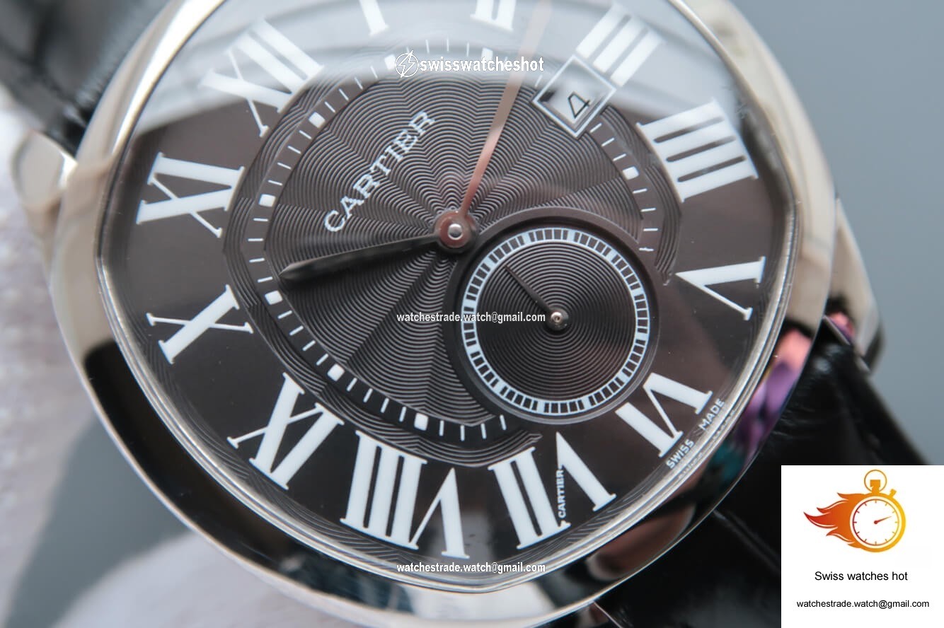 Drive De Cartier WSNM0009 V6 Factory Black Dial 3