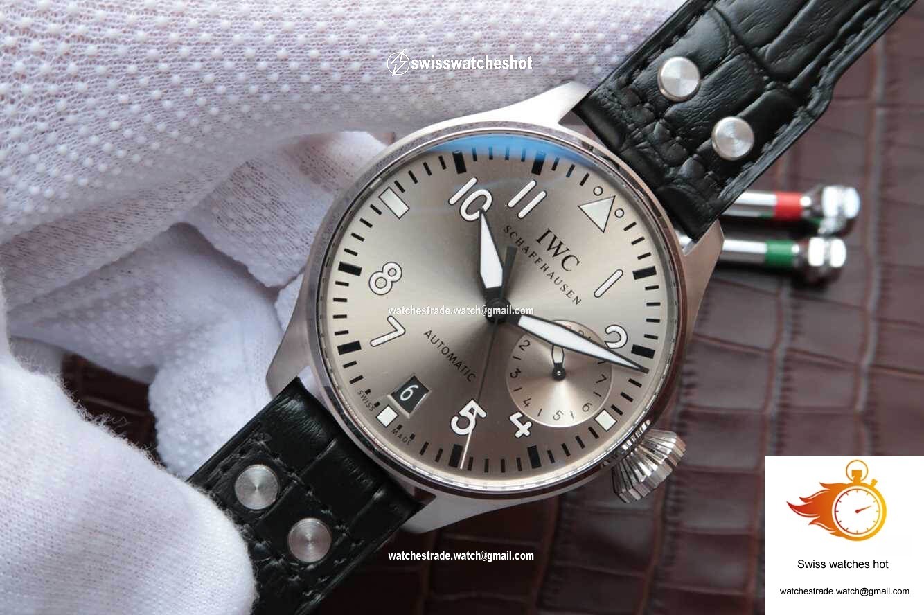 IWC Big Pilot IW500906 ZF Factory Rhodium Dial 3