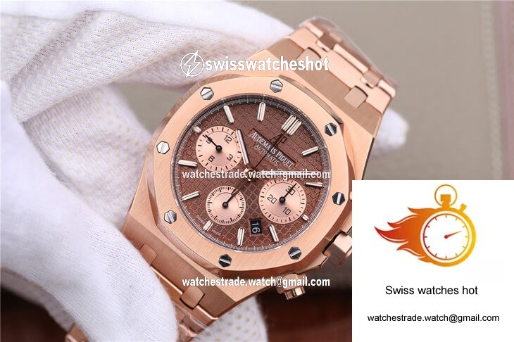 Audemars Piguet Royal Oak Chronograph 26331OR.OO.1220OR.02 OM Factory Brown Dial 3