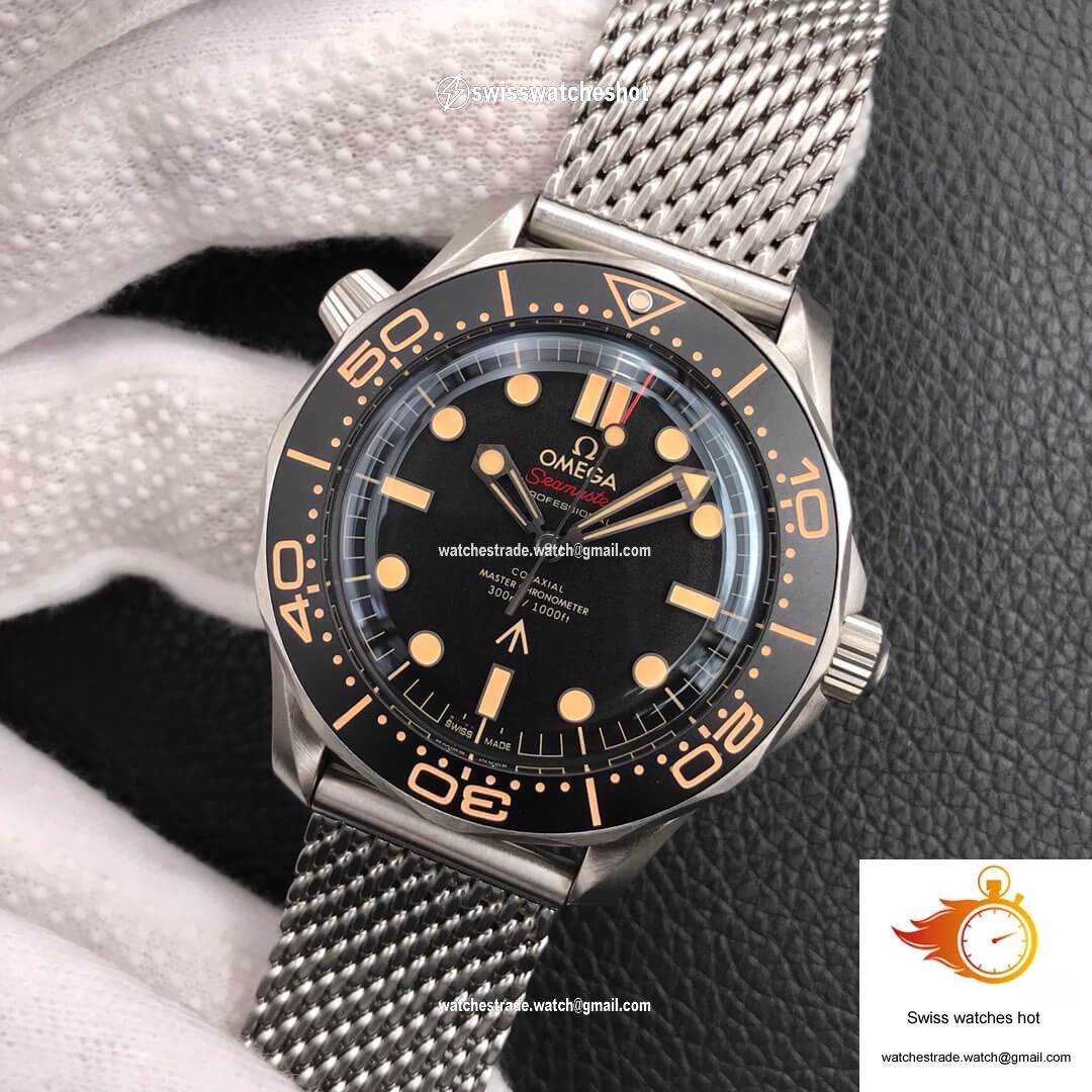 Omega Seamaster 210.90.42.20.01.001 James Bond 007 VS Factory Brown Dial 3