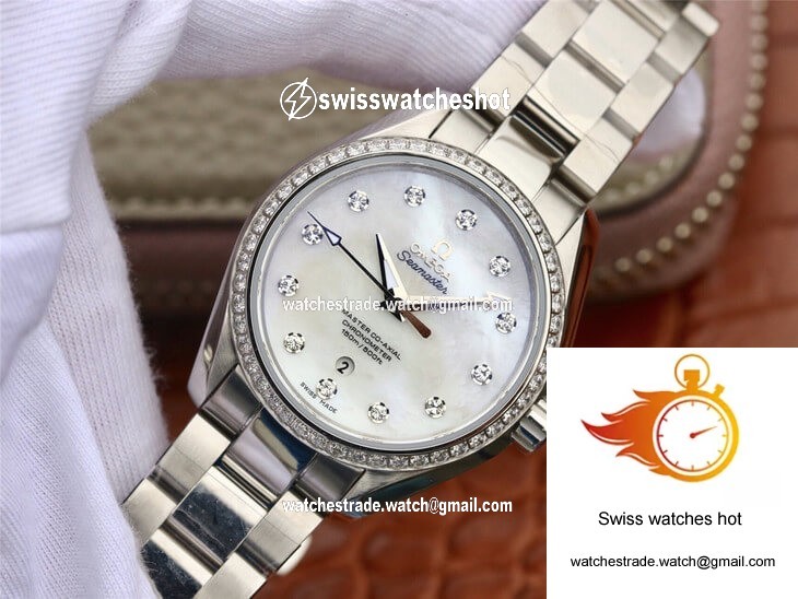 Omega Seamaster 231.15.34.20.55.002 Aqua Terra 150M 3S Factory White Dial 3