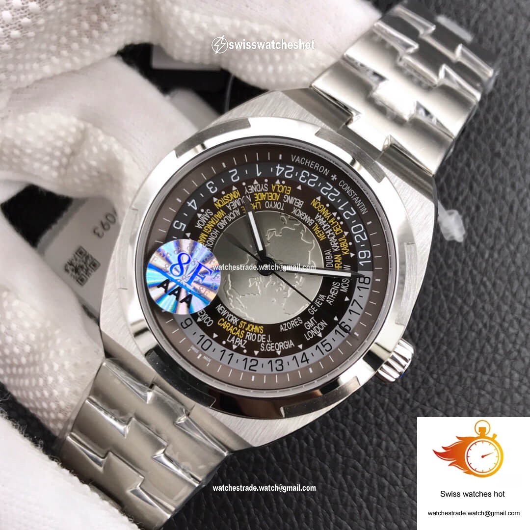 Vacheron Constantin Overseas 7700V/110A-B176 World Time 8F Factory Brown Dial 3