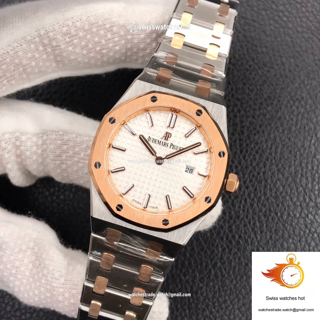 Audemars Piguet Royal Oak 67650 33MM JF Factory White Dial 3