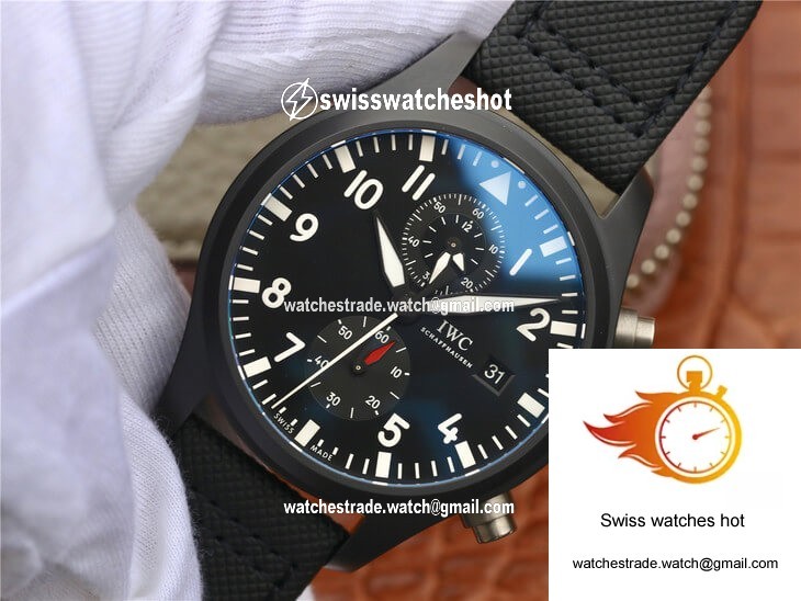 IWC Pilot TOP GUN IW389001 ZF Factory Ceramics 3