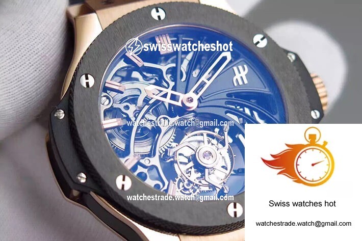 Hublot Big Bang Hollow Tourbillon Skeleton Dial 3