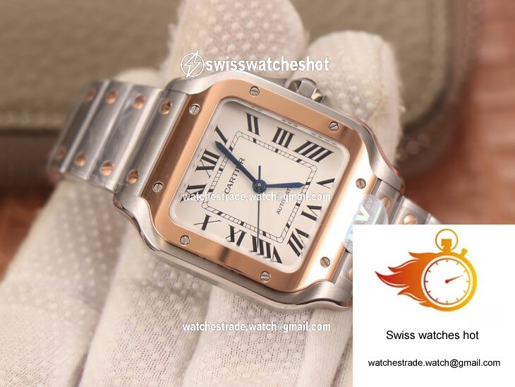 Cartier De Santos W2SA0007 BV Factory White Dial 3