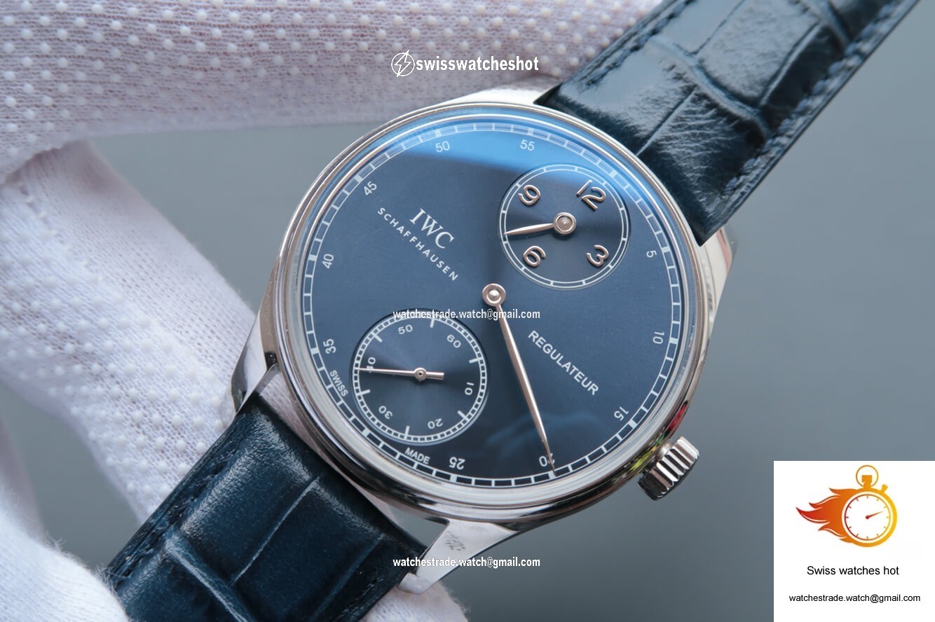 IWC Portugieser IW544401 YL Factory Blue Dial 3