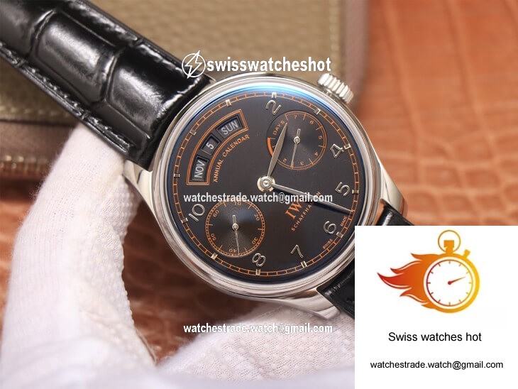 IWC Portugieser Pisa Version YL Factory Black Dial 3
