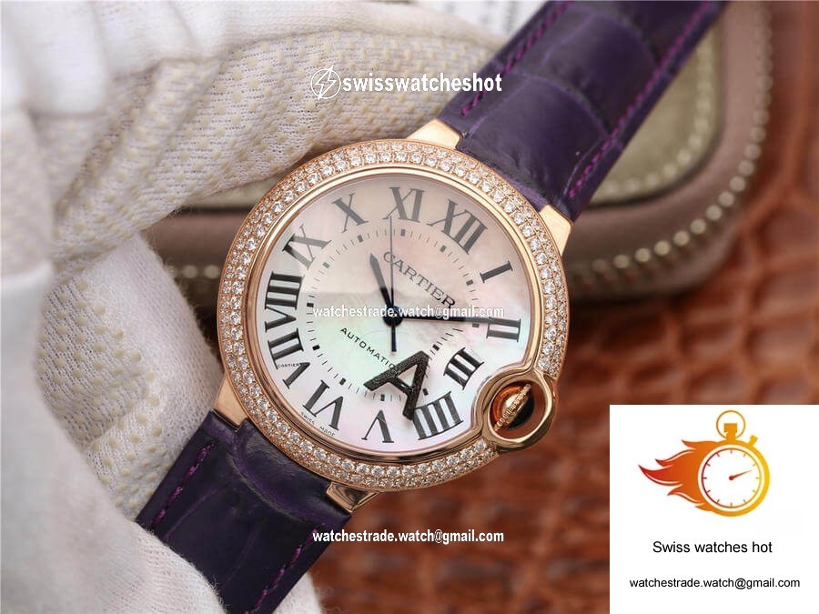 Ballon Bleu De Cartier WE902066 V6 Factory V4 Rose Gold 3