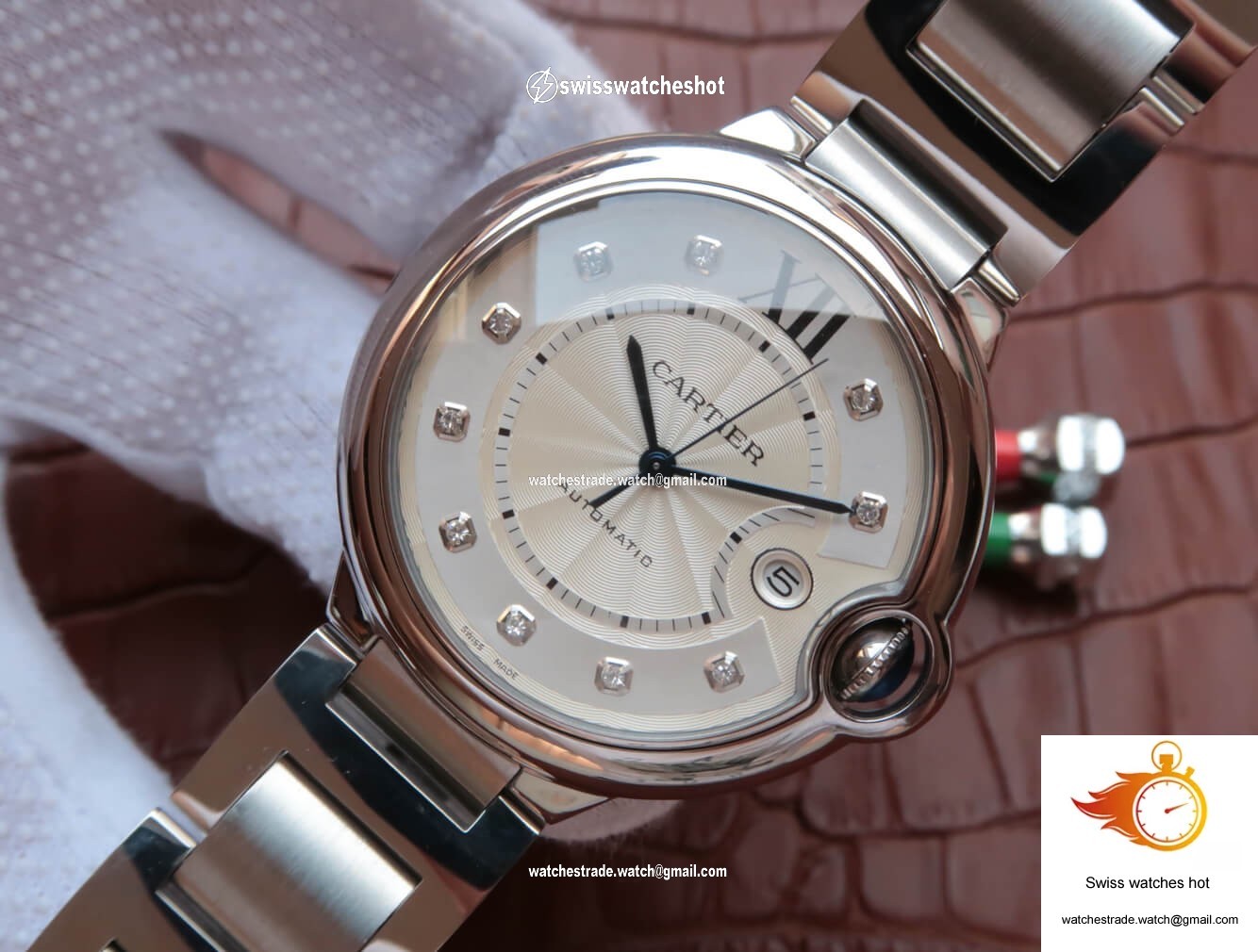 Ballon Bleu De Cartier WE902075 JF Factory Silver Dial 3