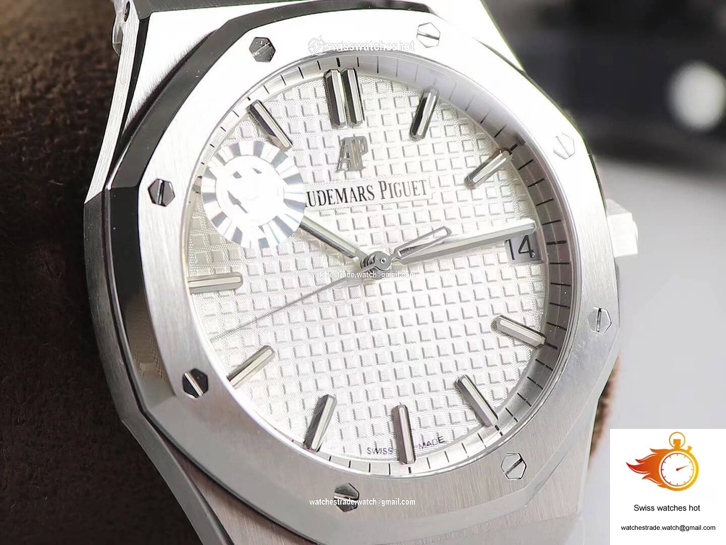 Audemars Piguet Royal Oak 15500ST.OO.1220ST.04 ZF Factory White Dial 3
