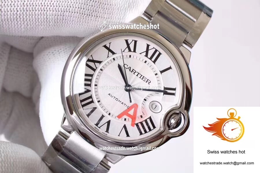 Ballon Bleu De Cartier W69012Z4 V6 Factory Silver Dial 3