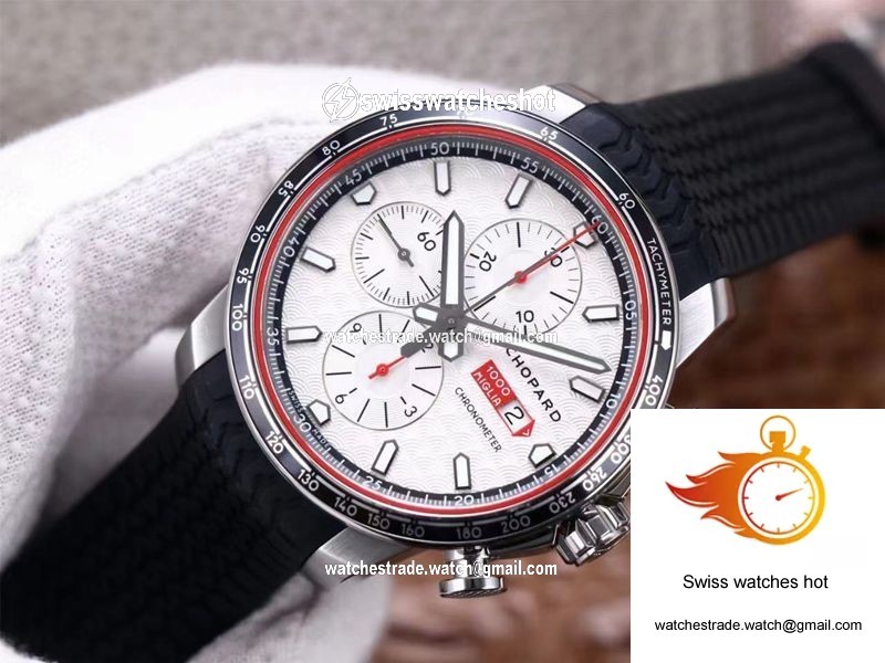 Chopard Classic Racing Mille Miglia GTS Chronograph 168571-3002 V7 Factory White Dial 3