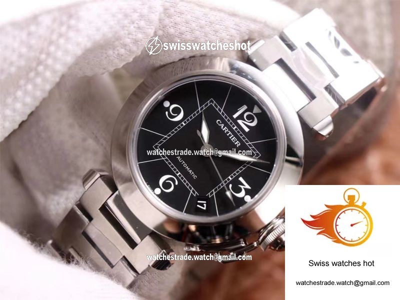 Cartier Pasha W31076M7 V9 Factory Black Dial 3