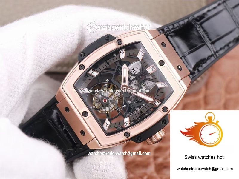Hublot Masterpiece Tourbillon 906.OX.0123.VR.AES13 JB Factory Rose Gold White Hour 3