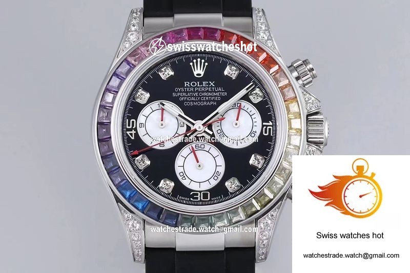 Rolex Daytona 116599RBOW BL Factory Black Dial 3