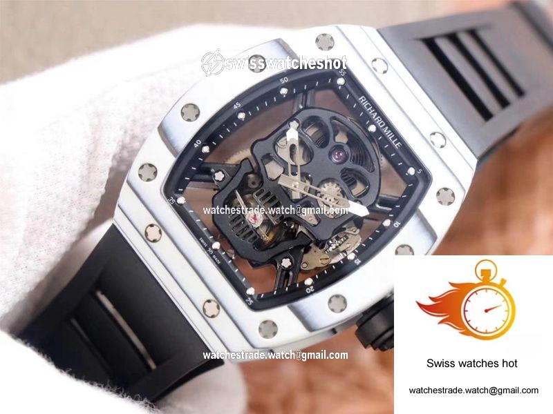 Richard Mille RM052-01 Tourbillon JB Factory White Ceramic 3