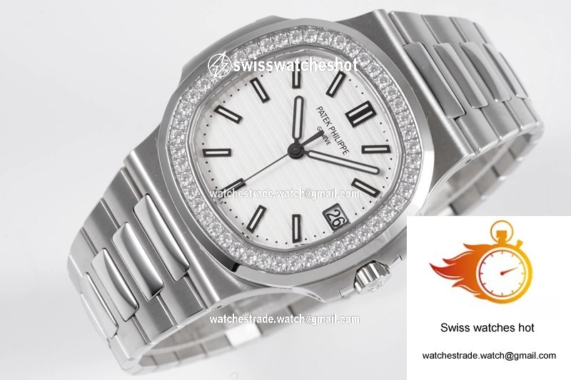 Patek Philippe Nautilus 5713/1G-010 PPF Factory V4 White Dial 3