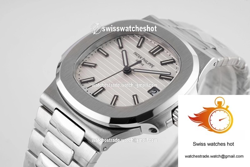 Patek Philippe Nautilus 5711/1A-011 PPF Factory V4 White Dial 3