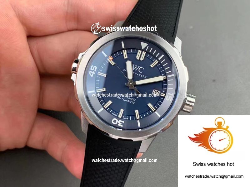 IWC Aquatimer jacques yves IW329005 V6 Factory Blue Dial 3