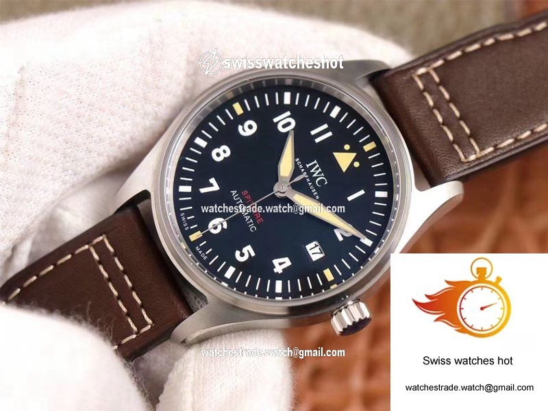 IWC Pilot Spitfire IW326803 MKS Factory Black Dial 3